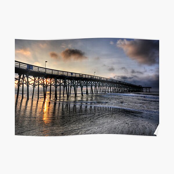 Sunrise in Myrtle Beach Poster