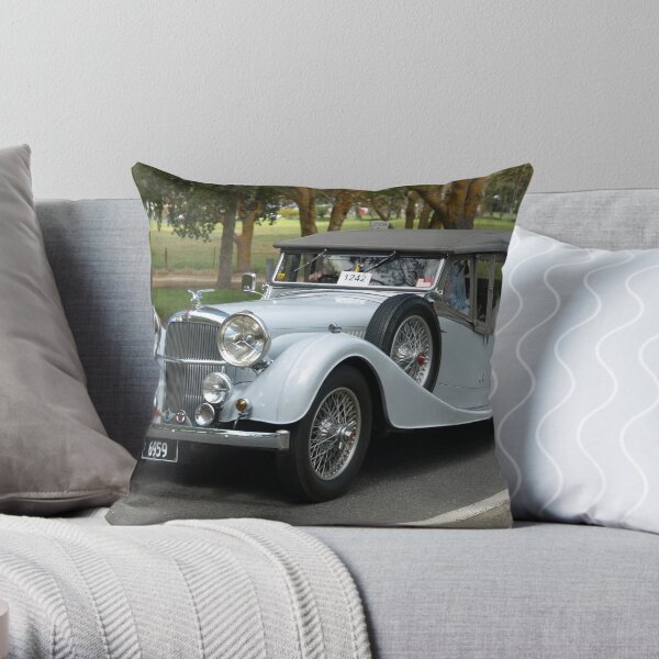 Alvis Speed 25 1937 Throw Pillow