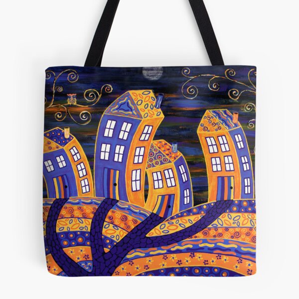 Item preview, Midnight In Town - only the owls are watching! designed and sold by Lisafrancesjudd.