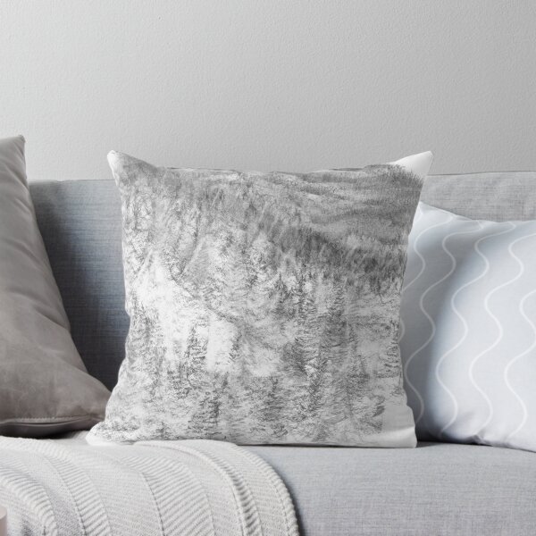 Harrison Springs BC Throw Pillow