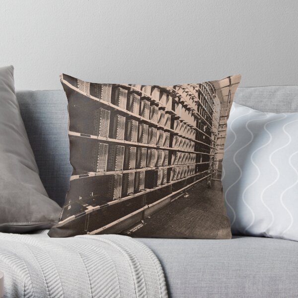The Telephone Exchange Throw Pillow