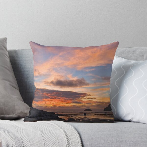 Item preview, Red end of the day at Polzeath, Cornwall designed and sold by Paul Wratislaw.