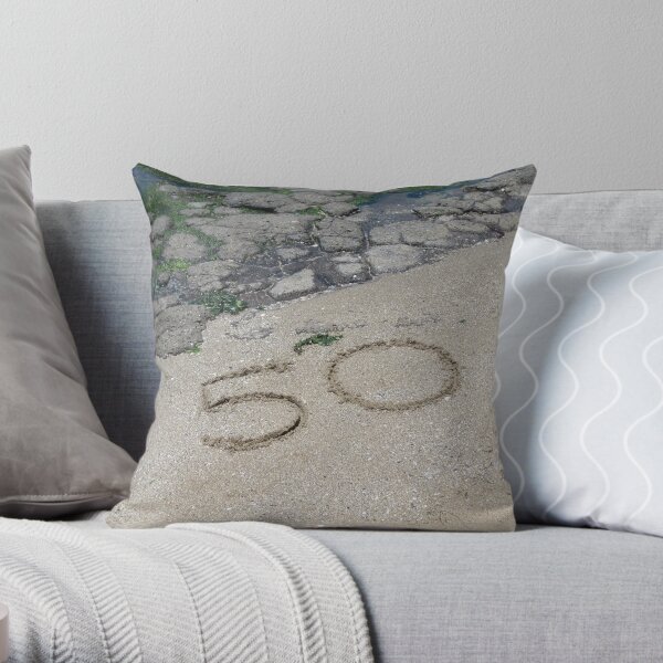 Sands of Time Throw Pillow