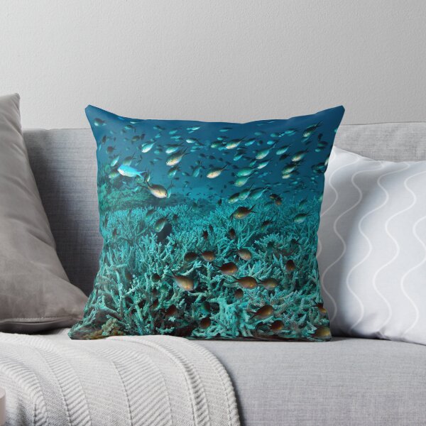 Teeming Throw Pillow