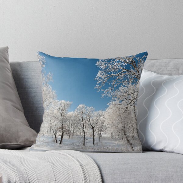 Item preview, Winter morning frosty trees designed and sold by Jeff Hathaway.