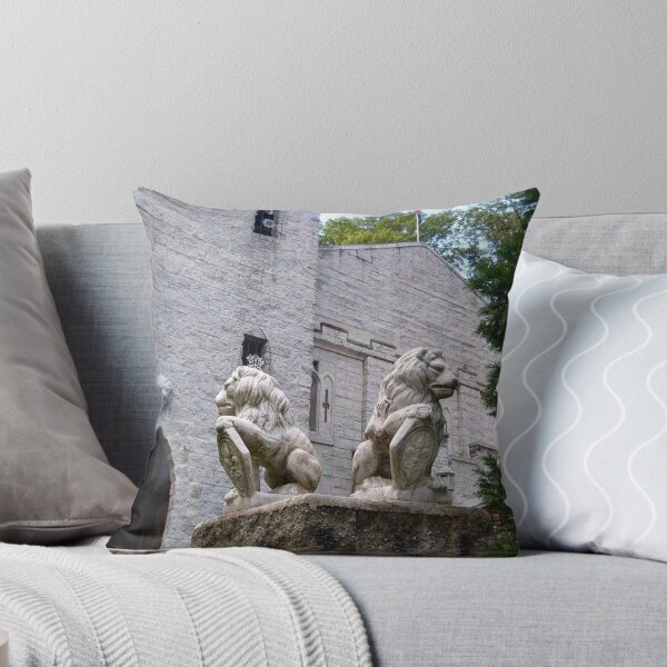 Item preview, Lions Guard the Castle - the Pax Amicus Castle Theatre designed and sold by Jane Neill-Hancock.