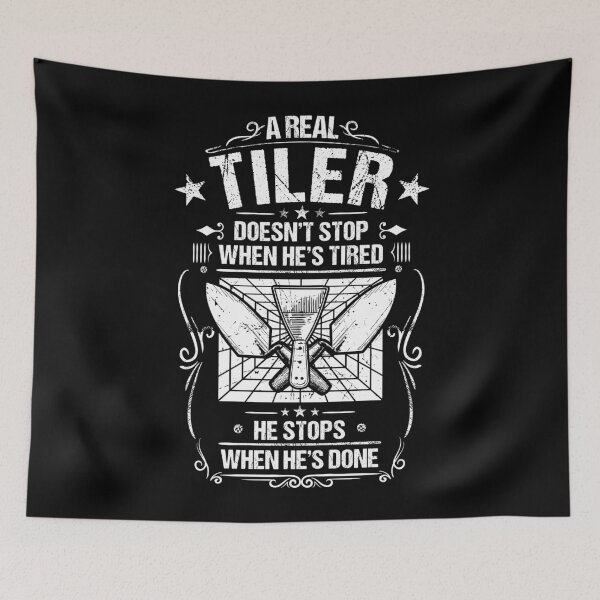 Item preview, Floor Tiler Tile Man Tile Setter Tile Layer Gift designed and sold by Krautshirts.