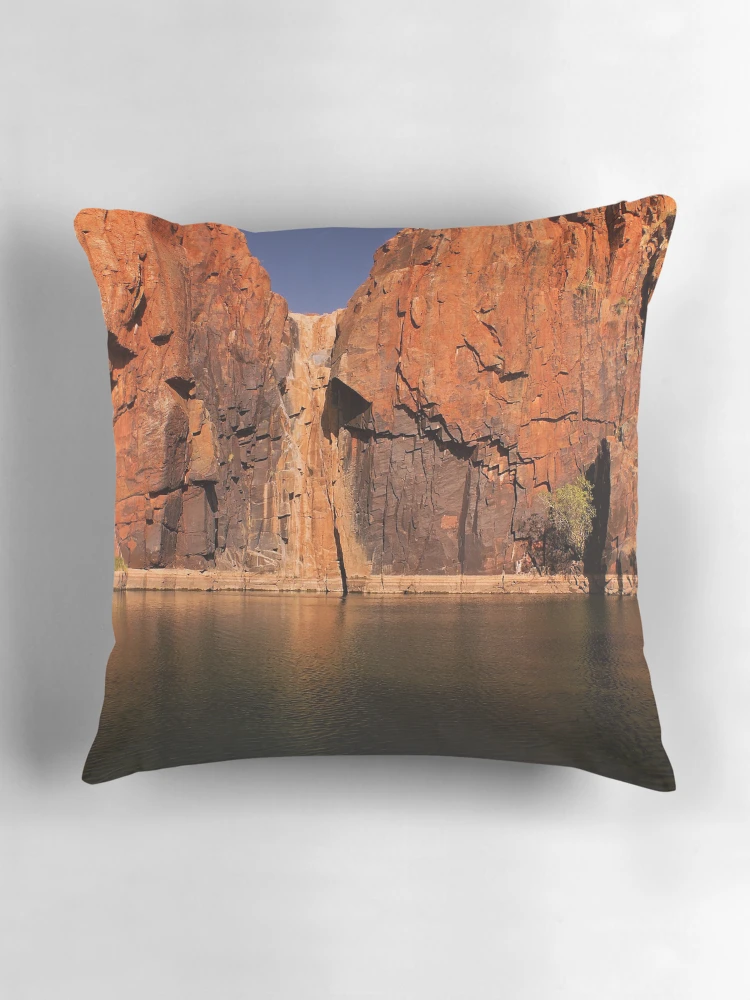 Thumbnail 3 of 4, Pillow, "Python Pool" designed and sold by Heather Thorning.