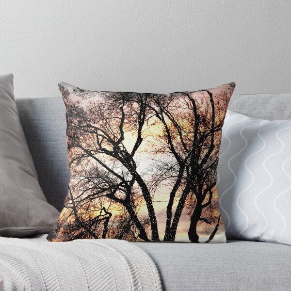 Artikelvorschau, Colorful Silhouetted Trees 11 entworfen und verkauft von Bo Insogna.
