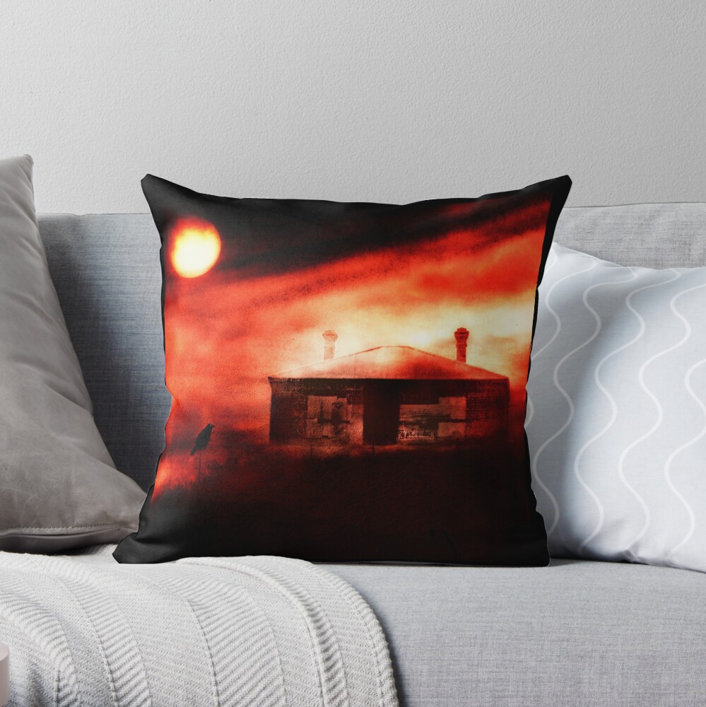 Outback Heat Throw Pillow