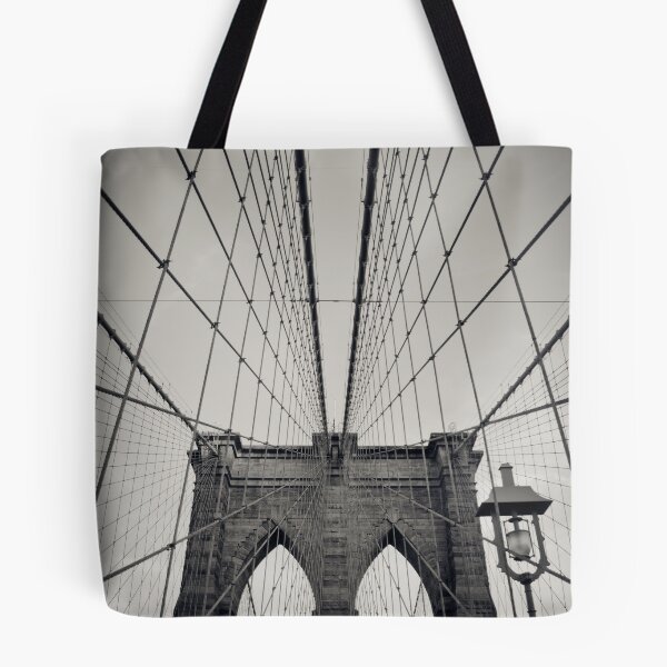 Artikelvorschau, New York City, Brooklyn Bridge | B/W entworfen und verkauft von thomasrichter.