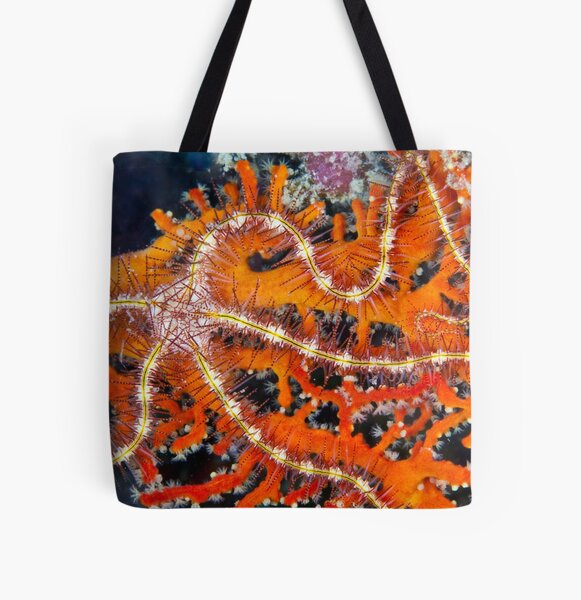 Spike All Over Print Tote Bag