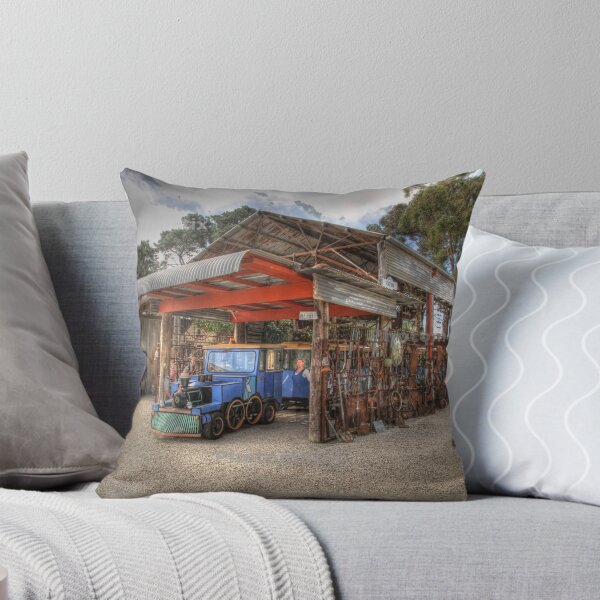 Item preview, small train in a shed  designed and sold by Mark Bilham.