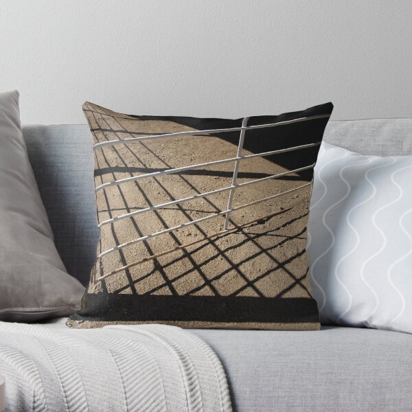 Close the Gate Throw Pillow