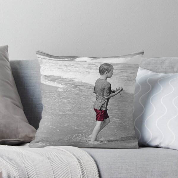 Item preview, A Boy at the Beach designed and sold by rosaliemcm.