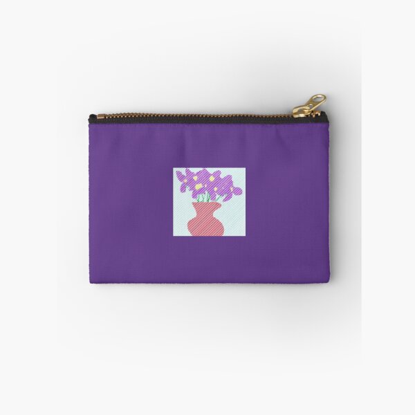 Item preview, violets in a vase linear designed and sold by YodaWars.
