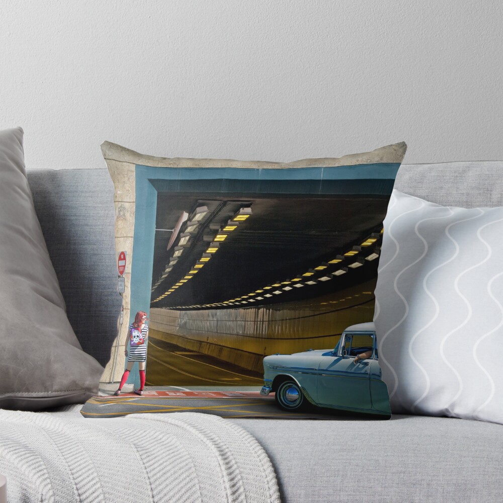 Item preview, Throw Pillow designed and sold by bensound.