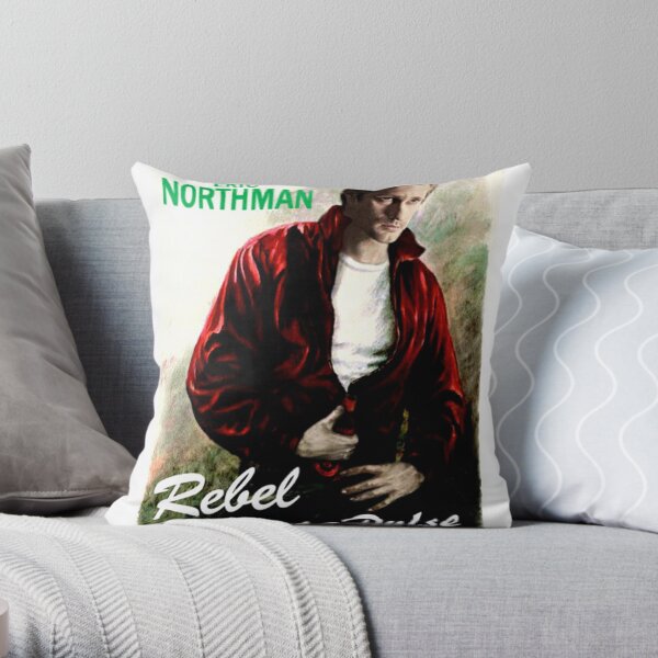 True Blood Eric Northman 'Rebel without a Pulse' Throw Pillow