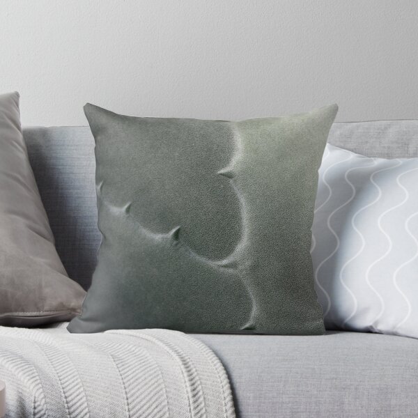 carved Y Throw Pillow