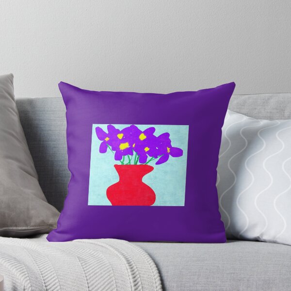 Item preview, violets in a vase oil painting filter designed and sold by YodaWars.