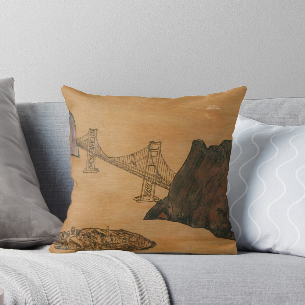 Item preview, Throw Pillow designed and sold by tomoenk6.