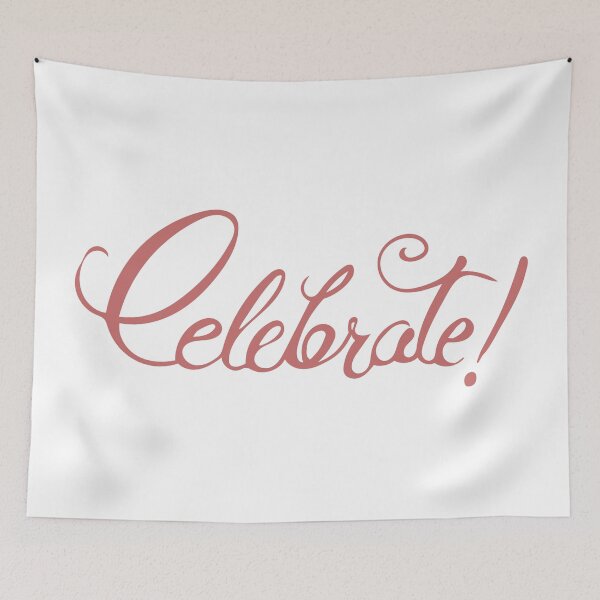 Item preview, Celebrate saying Scripture designed and sold by KleinJenny.