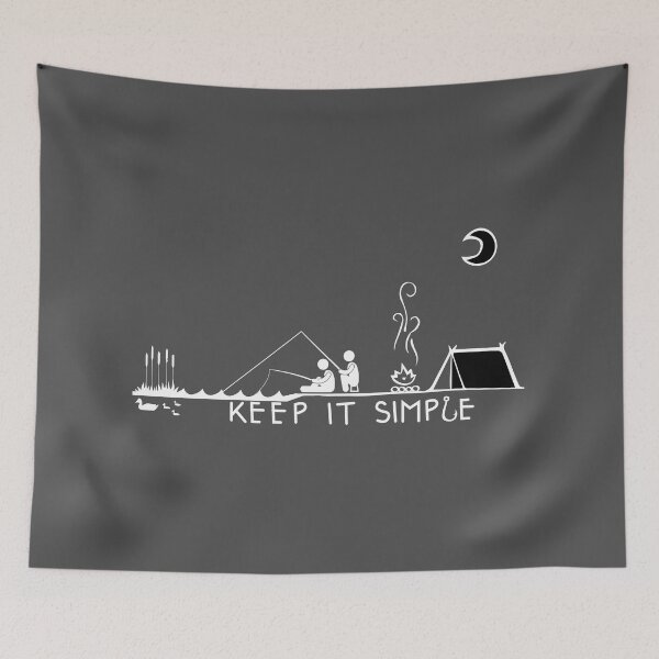 Item preview, Bushcraft Fishing and Camping Outdoor designed and sold by DabGraphic.
