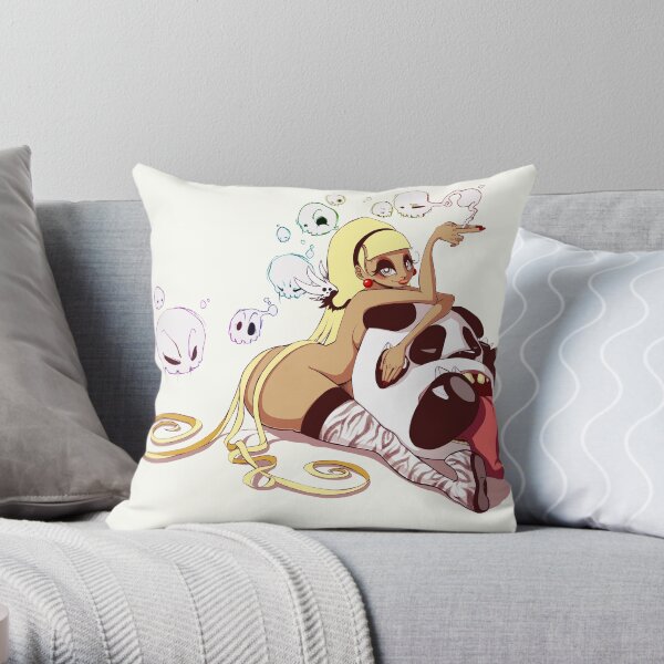 Pandalicious Throw Pillow