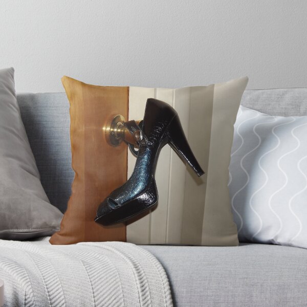 DO NOT DISTURB Throw Pillow