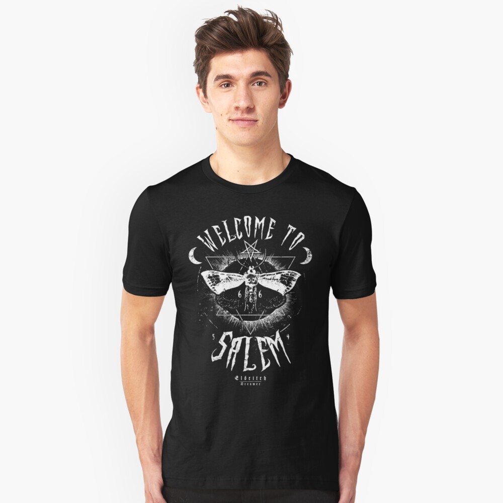 Welcome to Salem - Eldritch Dreamer - Lovecraftian Cthulhu mythos wear Slim Fit T-Shirt