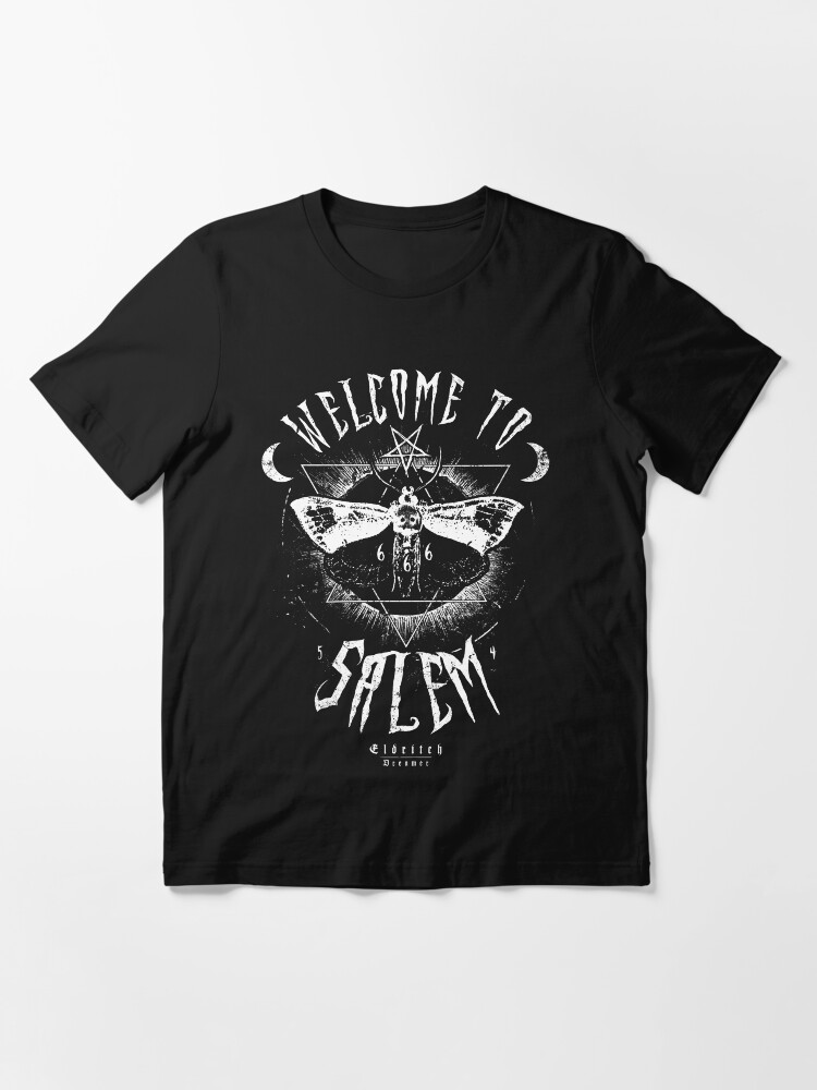 Alternate view of Welcome to Salem - Eldritch Dreamer - Lovecraftian Cthulhu mythos wear Essential T-Shirt
