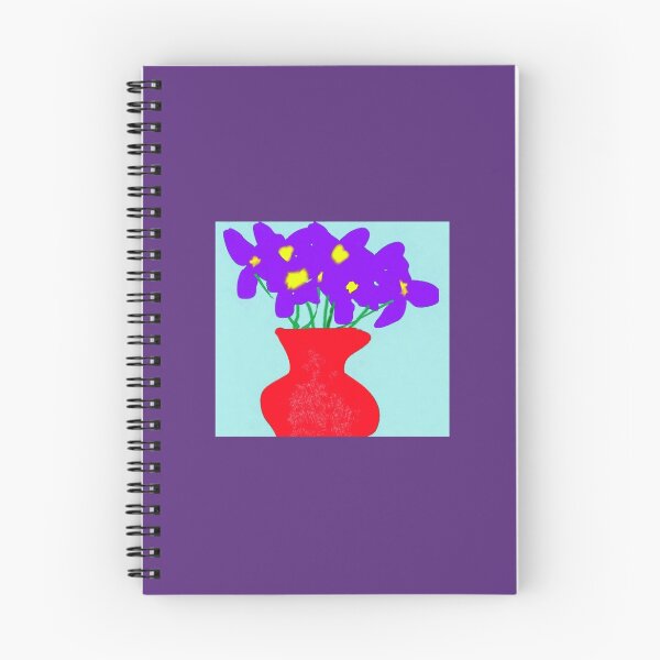 Item preview, violets in a vase oil pastle filter designed and sold by YodaWars.