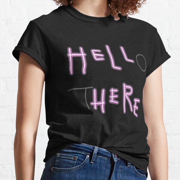 Hello Kitty Inspired Pink and Black Grunge Long Sleeve T-shirt