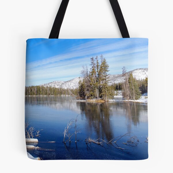 Item preview, Sylan Lake at Yellowstone National Park designed and sold by North22Gallery.