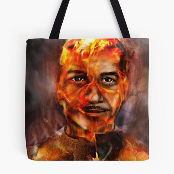 Item preview, A SMOLDERING SELF PORTRAIT FIRE & BRIMSTONE ! designed and sold by Ray Jackson.