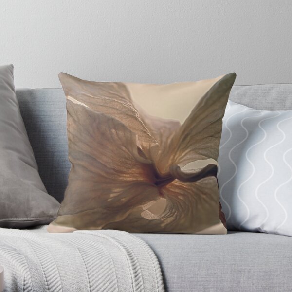 Expired Blossom Throw Pillow