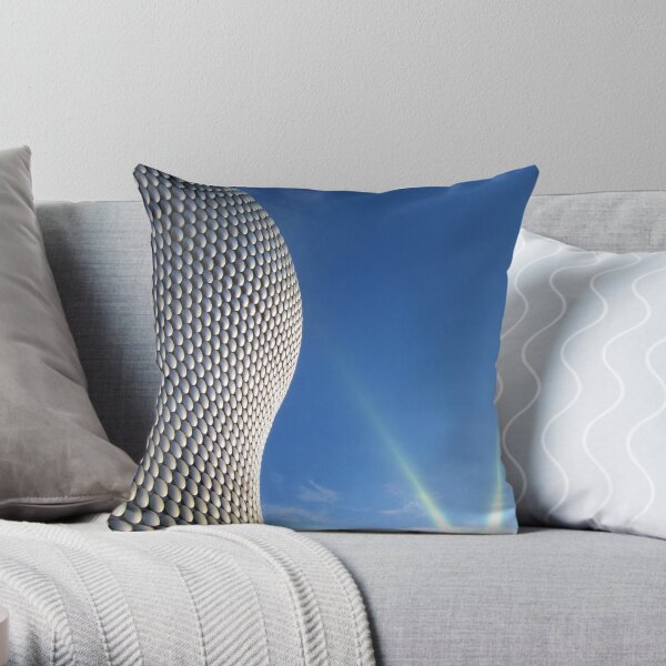Over the Hill Throw Pillow
