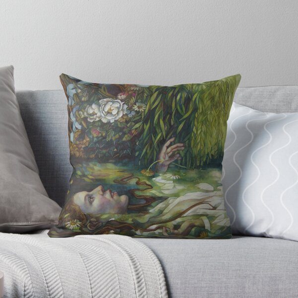Ophelia Throw Pillow