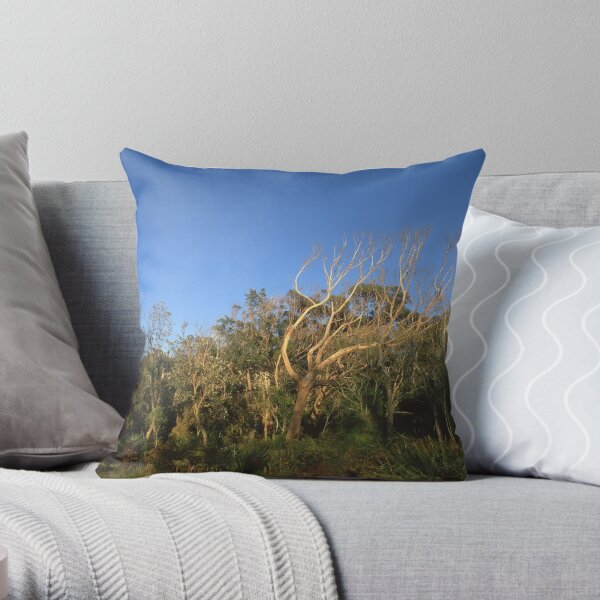 "That Tree" ∞ Mimosa Rocks, NSW - Australia Throw Pillow