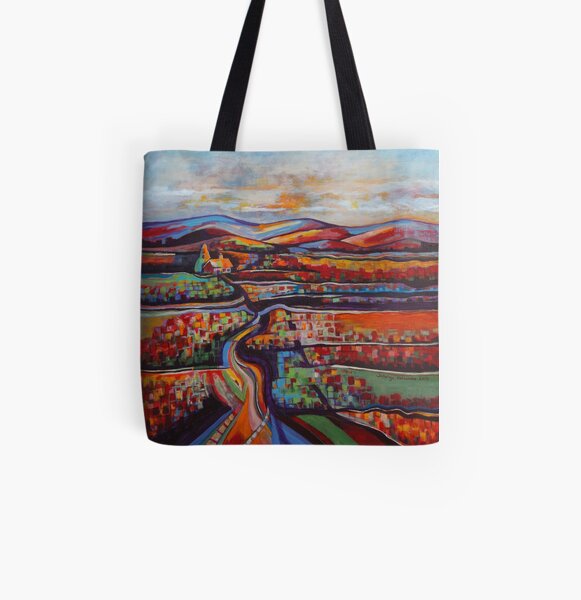 All Roads Lead to Home All Over Print Tote Bag