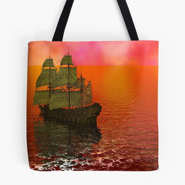 Item preview, Flying Dutchman in Bermuda Triangle panel 2 designed and sold by Sazzart.