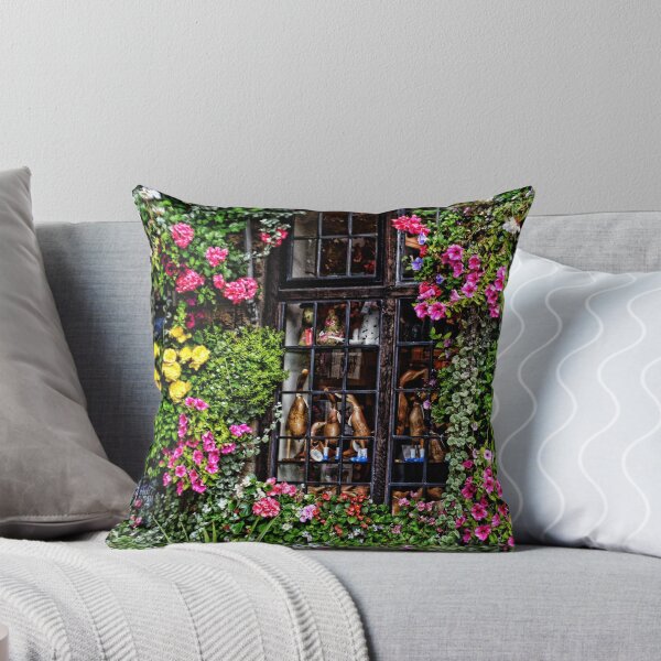 Item preview, Floral Framed Window At Wells Somerset designed and sold by lynn carter.