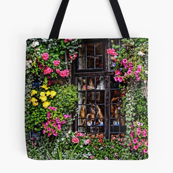 Item preview, Floral Framed Window At Wells Somerset designed and sold by lynn carter.