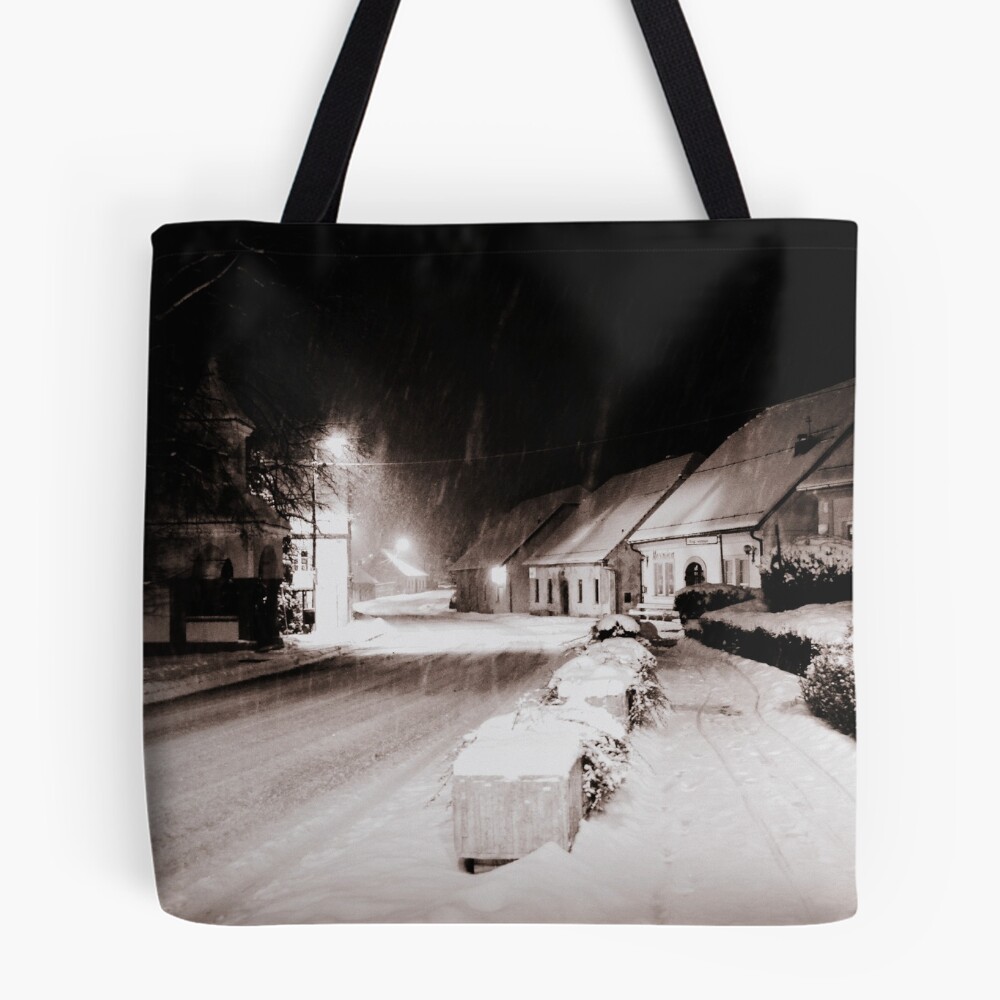 Vista previa del artículo con la obra «Bolsa estampada de tela», diseñado y vendido por Mojca Savicki.