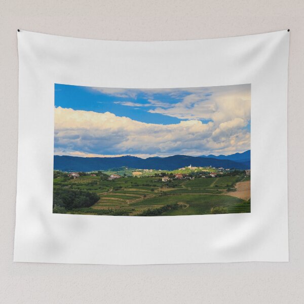 Item preview, Stormy day in the vineyards of Brda, Slovenia designed and sold by zakaz86.