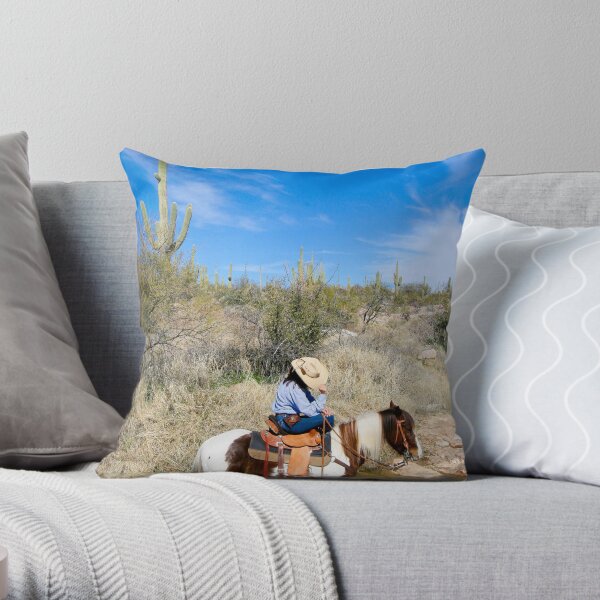 Taking a Break Throw Pillow