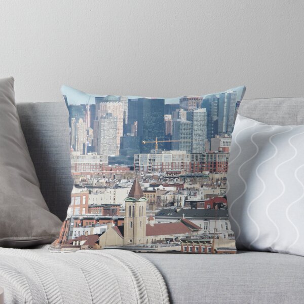 Item preview, Rooftop View of Hoboken, Manhattan Skyline View, As Seen from Jersey City Heights, New Jersey  designed and sold by lenspiro.
