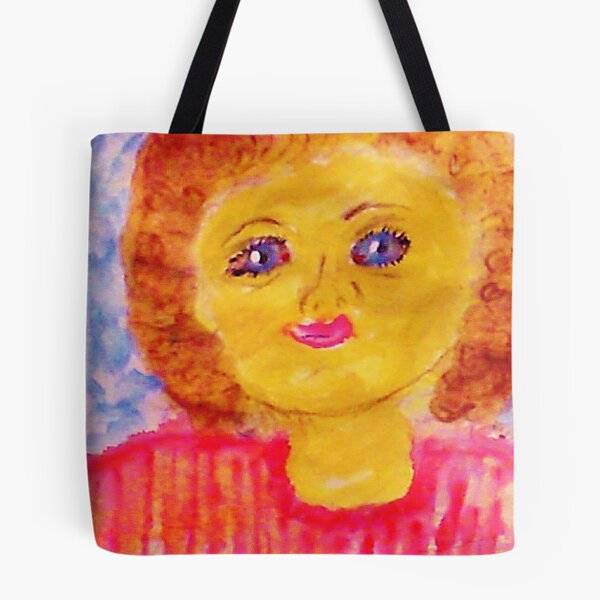 Item preview, Cutie with red hair, watercolor designed and sold by Anna  Lewis, blind artist.