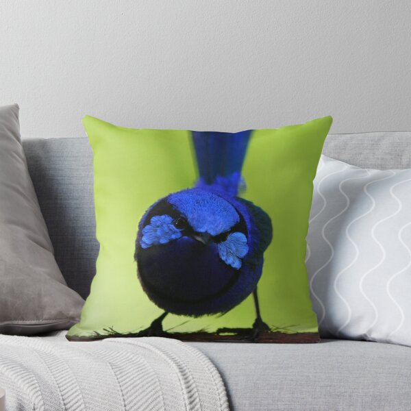 Item preview, Splendid Fairy Wren portrait designed and sold by BeninFreo.