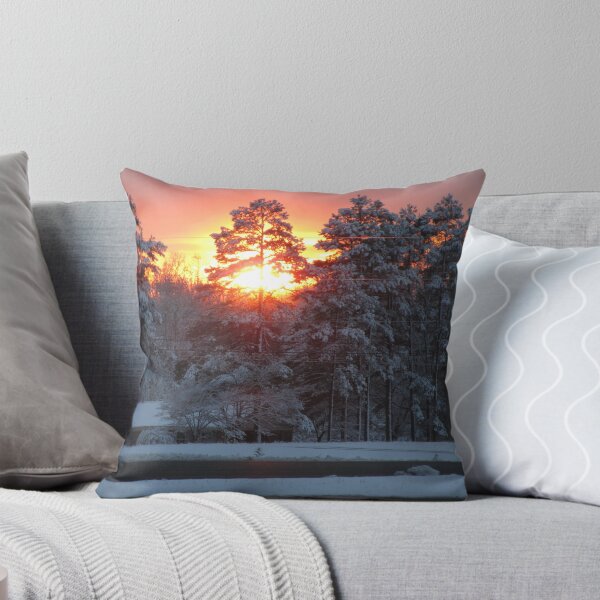 Item preview, Sunset Into the Snow designed and sold by Jaclyn Hughes.